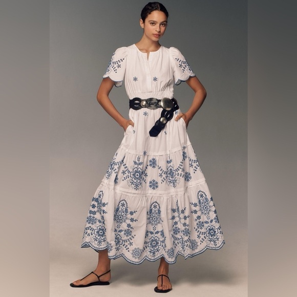 The Somerset Maxi Dress: Eyelet Edition - Picture 4 of 10